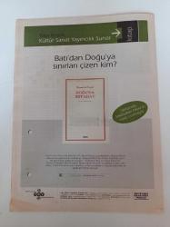 Akşamlık Kültür Sanat Kitap Gazetesi - 21 Mart 2004 -   Gerard De Neval- Doğu'da Seyahat- Selahattin Hilav&- Katibim Aziz Bey- Eğriboz Adası - Anadolulu Rum Yapı Ustaları - İyiler Siyah Giyer - Orhan Veli Kanık - Oktay Rifat - Özcan Ağaoğlu - Erhan Gürhan -Arayıp Kavuşturan Kara Tren - Karamanlı 3 Usta - Arkadaşım Sigmund Freud - Militan Değil Muhalif Bakmak - Mızıkalı Yürüyüş Kara Tren - Başkalarının Acısına Bakmak