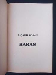 Baran - A. Qadir Botan -  Türkçe Kitap - Şiir -