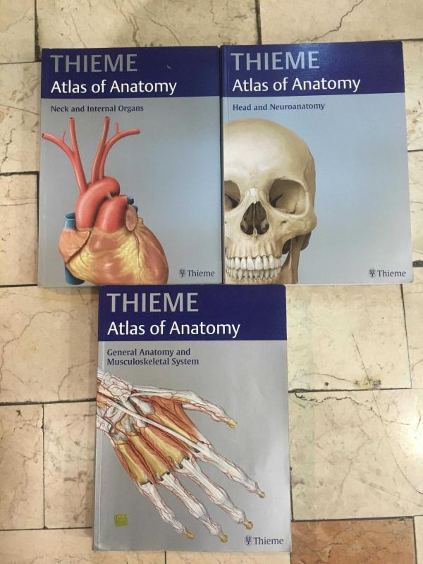 THIEME Atlas of Anatomy Three Volume Set