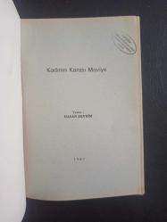 Kadının Karası Maviye Öyküler - Hasan Devrim - Sanat Koop Yayınları - 1987 Yılı - Türkçe Kitap