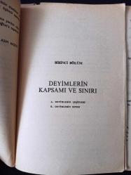 Atasözleri Ve Deyimler Sözlüğü 2 Deyimler Sözlüğü - Ömer Asım Aksoy -  Türkçe Kitap - Türk Tarih Kurumu Basımevi -