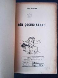Bir Çocuk: Aleko - Ömer Seyfettin -  Türkçe Kitap - Damla Yayınevi -