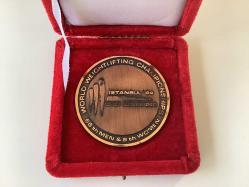 DÜNYA HALTER ŞAMPİYONASI MADALYASI 1994 İSTANBUL