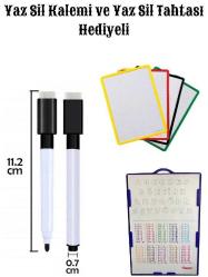 Okuma Yazma Öğreten Yaz Sil Kitabı (3-7 YAŞ)