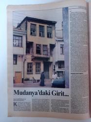 Cumhuriyet Dergi Gazetesi - 22 Ekim 2000- Sayı 761 - Ayşe Emel Mesci Fotoğrafı - Mimarların Hocası - Maruf Önal - Kronolojik Aşklar - Düşün Sahnesi - Otonomi İsteyen Ada - Korsika'nım Gözdesi Maure