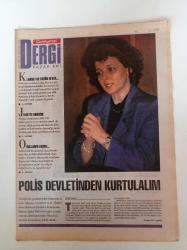 Cumhuriyet Dergi Gazetesi - 20 Ağustos 2000- Sayı 752 - İnsan Hakları İnceleme Komisyonu Başkanı Sema Pişkinsüt Fotoğrafı - Klarnet De Hüznün Sever - Barbaros Erköse - Oğullarım Faşist - Süleyman Yeter - İşkence - Juliette Binoche