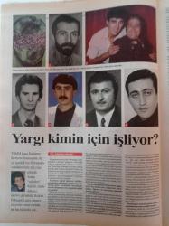 Cumhuriyet Dergi Gazetesi - 20 Ağustos 2000- Sayı 752 - İnsan Hakları İnceleme Komisyonu Başkanı Sema Pişkinsüt Fotoğrafı - Klarnet De Hüznün Sever - Barbaros Erköse - Oğullarım Faşist - Süleyman Yeter - İşkence - Juliette Binoche