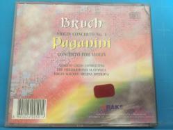 Philharmonia Slavonica & Helena Spitkova - Bruch Violin Concerto No.1 / Paganini Concerto for Violin / CD
