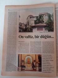 Cumhuriyet Dergi Gazetesi - 12 Aralık 1999- Sayı 716 - Aşıkların Yaşı Ne Olmalı - Bertolt Brecht - Beşik Saklanacak - Harrison Ford - Michael Douglas - Audrey Hepburn- Orhan Pamuk- Edebiyat Mı Kaç Doz - On Vaftiz Bir Düğün - Tatavla