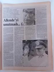 Cumhuriyet Dergi Gazetesi - 14 Şubat 1999- Sayı 673 - Yılmaz Güney Fotoğrafı - Tarık Akan - Halil Ergün - Termik Canavara İnat - İstiklal Caddesi - Kurşun Hukuku Deldi - Yol Güncel Bir Destan - Eskihisar Pinochet - Allende