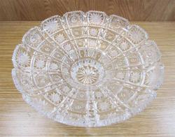 ViNTaGe KRİSTAL KeSMe CAM BüYüK JaRDiNYeR....