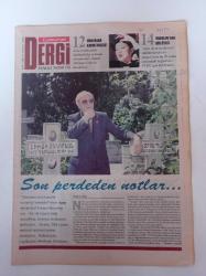 Cumhuriyet Dergi Gazetesi - 31 Mayıs 1998 - Sayı 636 - Agop Ayvaz Fotoğrafı - Şişli Ermeni Mezarlığı - Türk Tiyatro Tarihi - Dikran Kalemciyan - Özdemir Nutku - Bedros Çiçekçiyan- Murathan Mungan - Sinemada Kadın İmgesi - Puhu İçin Fal Hikaye