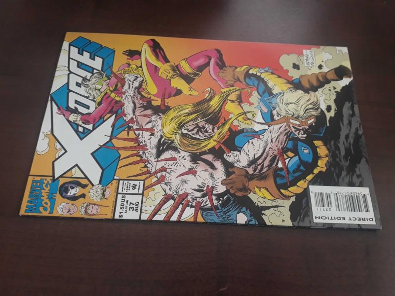 Marvel Comics - X Force 1994 vol 37 August 1994