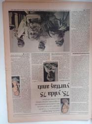 Cumhuriyet Dergi Gazetesi - 18 Ocak 1998 - Sayı 617 - Hayim Alaton'un Oğlu İshak Alaton Fotoğrafı - Leonardo Di Caprio Dilenciydim Kral Oldum - Yaşlılar Yılı - Romeo Ve Juliette Filmi-