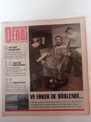 Cumhuriyet Dergi Gazetesi - 11 Haziran 1995 - Sayı 481 - Ve Erkekler De Süslendi - Anti Faşist Direnişin Gücü - Orası'nın Öyküleri Burada- Doğa Da Plastik - Ender Özkahraman