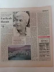 Cumhuriyet Dergi Gazetesi - 16 Ekim 1994 - Sayı 447 - İsmet Ay Fotoğrafı - 5 Farilyalı - Adı Hasan Yılankaya - Eski Radyo Günleri - Asuman Korat - Burunlar Küçüldü - Arkası Yarın