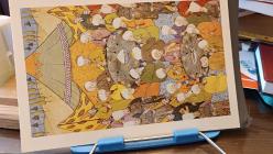 Kartpostal- Levni Surname i Vehbi -Scholars and  Other admınıstrators , Ebat :15x23 cm