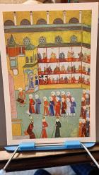 Kartpostal- Levni Surname i Vehbi - The Guests  , Ebat :15x23 cm