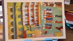 Kartpostal- Levni Surname i Vehbi - The Guests  , Ebat :15x23 cm