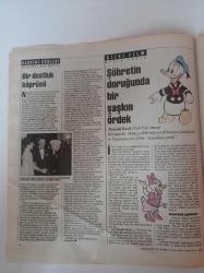 Cumhuriyet Dergi Gazetesi - 5 Haziran 1994 -Sayı 428 - Galata Eskimiş Hayatlar Kulesi - Kule Eteğine Sığdırılan Yaşamlar - Bir Dostluk Köprüsü - Şöhretin Doruğunda Bir Şaşkın Ördek - Yılın Kadını