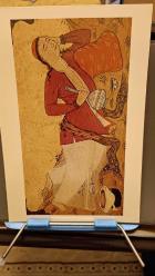 Kartpostal- Levni  -  Mestane ( Durhk) minyatür , Ebat :15x23 cm