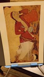 Kartpostal- Levni  -  Mestane ( Durhk) minyatür , Ebat :15x23 cm