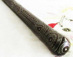 AnTiKa OSMANLI GüMüŞ KaKMa İŞLEMELİ ASA-BASTON SaPı.....afyon işi