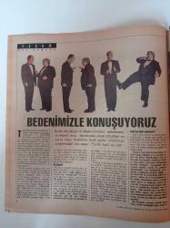 Cumhuriyet Dergi Gazetesi - 25 Ekim 1992 - Sayı 344 - Yonca Evcimik Fotoğrafı - Siz Sussanız Da Bedeniniz Konuşuyor - Emre'nin Akşamüstü Partisi - Western Türü Kültür Merkezi Pyramid- Kolomb Ve Beyazlara Rağmen Kızılderililer