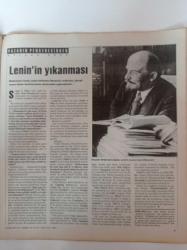 Cumhuriyet Dergi Gazetesi - 26 Ocak 1992 - Sayı 307 - Nick Nolte Fotoğrafı - Yoksulun Zengin Dönüşü- Her Nevi Prezervatif Bulunur - Ian Gillan- - Levent Kırca - Cüneyt Gökçer - Ayten Gökçer