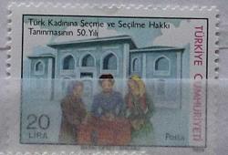 1984 TÜRK KADININA SEÇME VE SEÇİLME HAKKI 50. YIL