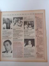 Cumhuriyet Dergi Gazetesi - 12 Mart 1989 - Sayı 159 - Batıda Skandal Diz Boyu - Müzik -Elvis Presley - İstanbul Şehir Tiyatroları - Filiz Akın - Kadir İnanır - Türkan Şoray - Charles Bronson- Unutulmaz Şarkıcı Dalida