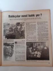 Cumhuriyet Dergi Gazetesi - 5 Şubat 1989 - Sayı 154 - Otomotivciler Gaza Basacak Mı - Fatmagül'ün Suçu Ne - Hülya Avşar - Aytaç Arman - Maharishi Manesh Yogi - Türkiye Mağaraları - Pop Müzikte Yemen Ezgileri - Turgut Özal
