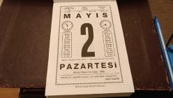 2  Mayıs 2005 Takvim Yaprağı - Doğum Günü Hediyesi