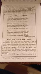 15 Mayıs 2005 Takvim Yaprağı - Doğum Günü Hediyesi