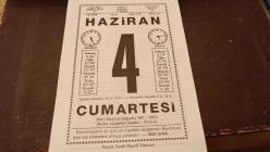 4  Haziran 2005 Takvim Yaprağı - Doğum Günü Hediyesi