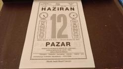 12  Haziran 2005 Takvim Yaprağı - Doğum Günü Hediyesi