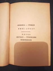 Almanca-Türkçe Yeni Lügat - Racip Rıfkı Özgürel -  Türkçe Kitap - Kanaat Kitabevi -