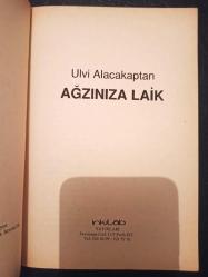 Ağzınıza Laik - Ulvi Alacakaptan -  Türkçe Kitap - İnkılâp Kitabevi -
