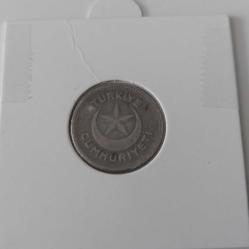 1936 BİR (1) KURUŞ YUVARLAK TIRTILSIZDIR NADİR OLANI ORİJİNAL ÇOK TEMİZ 1VV2TT ÇOK NADİR