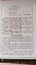 18 Haziran 2005 Takvim Yaprağı - Doğum Günü Hediyesi
