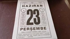 23  Haziran 2005 Takvim Yaprağı - Doğum Günü Hediyesi