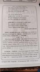 23  Haziran 2005 Takvim Yaprağı - Doğum Günü Hediyesi