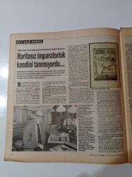 Cumhuriyet Dergi Gazetesi - 16 Haziran 1991 - 16 Haziran 1991 - Kim Korkar Hain Sınavdan - Cannes 91 Bütün Yıl Söz Edeceklerimiz - TV'de Pop Krizi - Cahit Kayra Ve Haritaları - Tango Ve Buenos Aires - Bir Tırmanış Bahçesi Kirn Kayalıkları - Briç