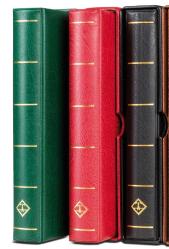 LEUCHTTURM OPTIMA F KASETLİ ALMAN MALI KAĞIT PARA MADENİ PARA VE PUL KLASÖRÜ. YEŞİL RENK. DIŞ ÖLÇÜLER 26 X 31 CM. KULLANILMAMIŞ - SIFIR.