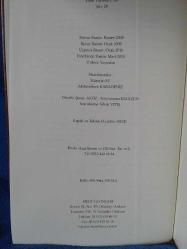 SAFAHAT, ÖZEL BASKI, CİLTLİ, SINIRLI BASKI.