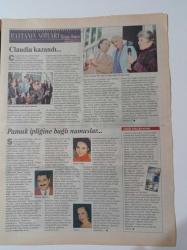Cumhuriyet Dergi Gazetesi - 19 Mayıs 2002 - Sayı 843 -Feminist Enternasyonal Ve Yabancı - İsveç Sol Partisi - Sermin Özürküt - İdam Mahkumları - Amerikalı Fotoğrafçı Ken Light- Gençlik Jürisi
