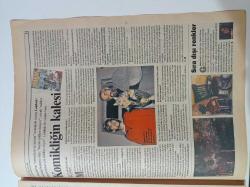 Cumhuriyet Dergi Gazetesi - 12 Mayıs 2002 - Sayı 842 - Melike Demirağ Fotoğrafı - Hoş Geldin Arkadaş - Nazım Hikmet Şiirleri - Locarno Film Festivali - Yılın En İyi Kadın Oyuncusu - Nesrin Topkapı Fotoğrafı - Kadınlığımı Örttüm Ben - O Bir Radikal - Zeki Ökten