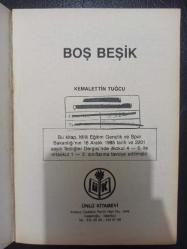 Boş Beşik - Kemalettin Tuğcu - Ünlü Kitabevi - Türkçe Kitap