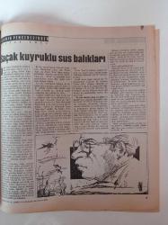 Cumhuriyet Dergi Gazetesi İstanbul - 7 Haziran 1992 - Sayı 325 - Teknolojide Cinsel Ayrım- Psikolog Feride Yıldırım - Kabe Tasvirleri Arasında Gezinti - Blucinde Karşı Devrim - 27 Mayısçılar'ın Kokteyli - Erdal İnönü