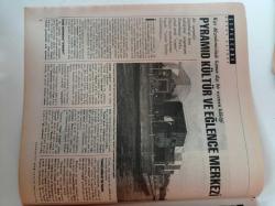 Cumhuriyet Dergi Gazetesi - 25 Ekim 1992 - Sayı 344 - Yonca Evcimik Fotoğrafı -  Pedro Almadovar - Ünlü Basketbolcu Kerim Abdülcabbar- Siz Sussanız Da Bedeniniz Konuşuyor - Emre'nin Akşamüstü Partisi - Western Türü Kültür Merkezi Pyramid- Kolomb Ve Beyazlara Rağmen Kızılderililer